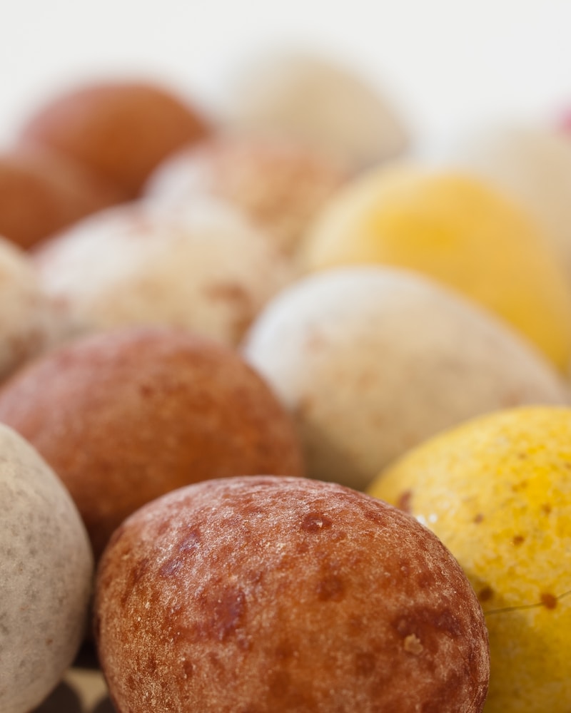 Colorful artisan pralines