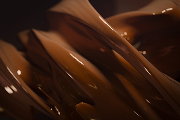Finished artisan chocolate